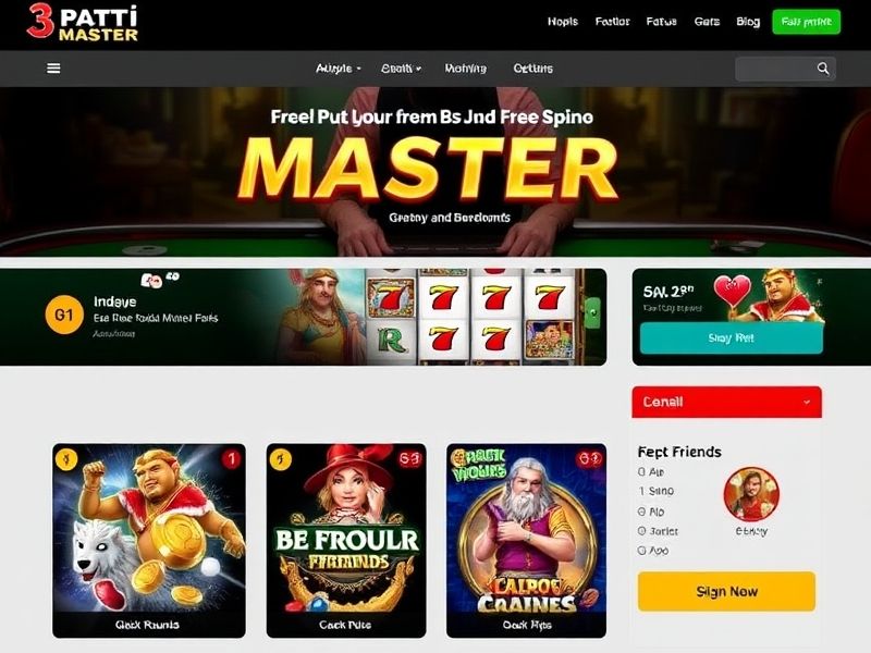 Premium platform for Teen Patti enthusiasts, offering live games, secure transactions, and daily bonuses.